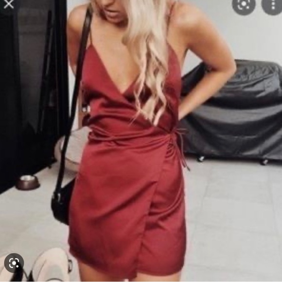 Sabo Skirt Scarlett Wrap Dress Sz XS - Picture 2 of 5